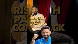 Rishabh Pant  Pranit More  standup shorts rishabhpant ipl rjpranit [upl. by Kirsch]