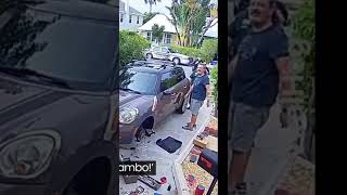 Parrot Pranks Owner Neighbor Calls Police shorts birds Amazing Vidz police [upl. by Karlow833]