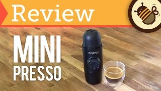 Minipresso GR  Review Unboxing amp How To Portable Handheld Espresso Maker [upl. by Eyoj]