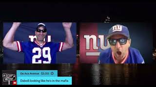 NFL Draft Reactions  Giants fans reactions to picks 1 2 and 3 [upl. by Aderf169]