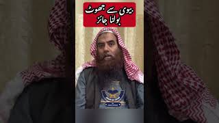 بیوی سے جھوٹ بولنا eman ka safar islamiclove love bayan islamicmarriage [upl. by Erbes698]