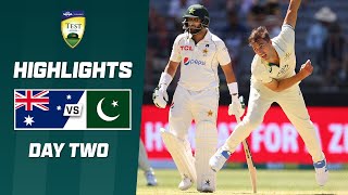 Australia v Pakistan 202324  First Test  Day 2 [upl. by Nguyen]