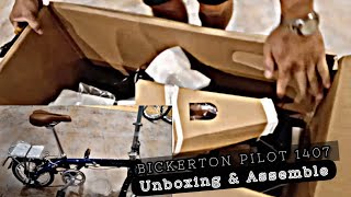 UNBOXING and ASSEMBLE  BICKERTON PILOT 1407 FOLDING BIKE  BICKERTON PILOT 1407 [upl. by Ahsienom167]