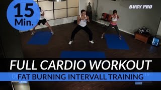 15 Min Cardio Aerobics Workout I Fat Burning ohne Geräte mit Zirkeltraining by Dr Daniel Gärtner © [upl. by Nahaj]