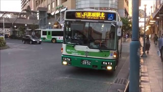 京阪神バススケッチNo1 JR高槻駅前 Buses around JR Takatsuki Sta [upl. by Aleakam]