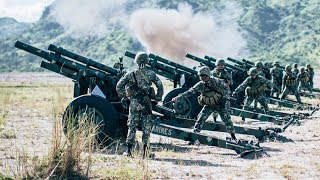 Light amp Fast 105mm Artillery in Action • Intense Live Fire Exercises Compilation [upl. by Sillyhp]