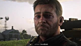 Red Dead Redemption 2  Arthur Tells Sister Hes Dying amp Is Afraid Very Sad Cutscene [upl. by Bain765]