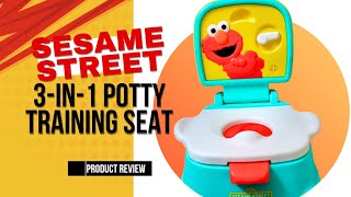 Sesame Street Elmo 3in1 Potty Seat The Potty Training Seat That Grows With Your Child [upl. by Ailehs86]