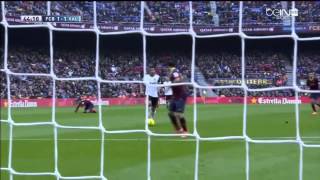 Barcelona  Valencia Highlights HD 01022014 [upl. by Neelyk]