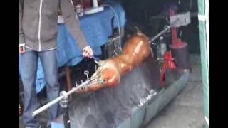 How To Roast A Whole Pig  Lechon Baboy During Snow Fall [upl. by Bennet]