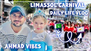 Limassol Cyprus 🇨🇾 carnival 2024 fun time🤍 [upl. by Aernda]