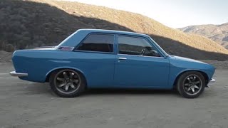 TUNED  Turbocharged Datsun 510 [upl. by Ainirtak514]