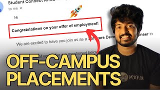 OFFCAMPUS Placement Tips NO ONE will tell you 🚀 Recession Proof 💯 [upl. by Papotto]