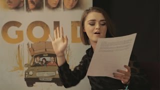 Maisie Williams sings 80s hit Gold  Today  RTÉ One [upl. by Nagar910]