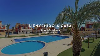 SOLD  Apartment with big terrace in popular Altos de la Bahia  SkandiaMäklarna Torrevieja [upl. by Hermon319]