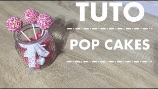 ♡• RECETTE CAKE POPS FACILE ET RAPIDE  AVEC LA MACHINE  HOW TO MAKE POP CAKES •♡ [upl. by Waly128]