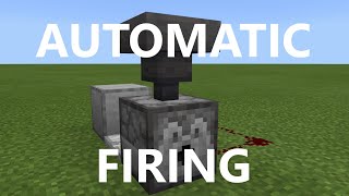 Minecraft Automatic Dispenser Tutorial [upl. by Pathe]