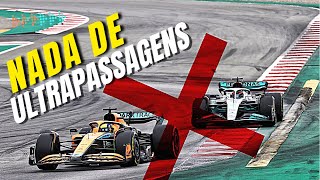 F1 2022  RUSSELL E NORRIS RELATAM DIFICULDADE PARA ULTRAPASSAR  ENTENDA  FORMULA 1 [upl. by Dunaville]