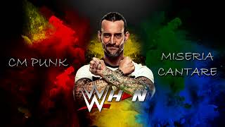 AEW CM Punk  Miseria Cantare ROH Entrance Theme  AE Arena Effects [upl. by Gathard]