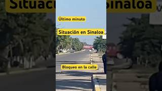 Bloquean la calle en Sinaloa narcos narcosmexico sinaloa [upl. by Rovner]