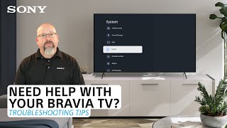 Sony  TV Troubleshooting Tips [upl. by Carmine953]