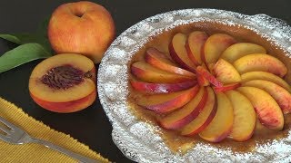 CROSTATA CON CREMA ALLE PESCHE FACILE [upl. by Larrisa427]