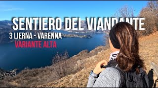 SENTIERO DEL VIANDANTE Tappa 3 Lierna  Varenna VARIANTE ALTA [upl. by Diego]