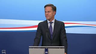 Integrale persconferentie van MP Rutte na afloop van de ministerraad van 15 september 2023 [upl. by Yevette]