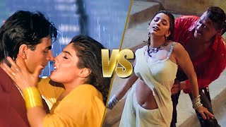 Tip Tip Barsa Paani X Aa Tujhe Main Pyaar Du  Raveena Vs Juhi  Bollywood Monsoon Songs [upl. by Asenad851]