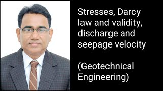 Darcy law and validity discharge and seepage velocity  Geotechnical Engineering  Civil  AKTU [upl. by Kimberli452]