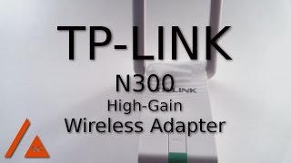 TPLINK N300 High Gain  Unboxing amp Review [upl. by Ahsirahc]