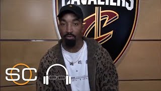 JR Smith was thinking about golf after Cavaliers sweep over Raptors  SC with SVP  ESPN [upl. by Ettenav]