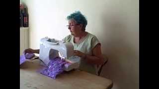 Recycling Fabric Scraps With Bondaweb Part 2 [upl. by Atilahs246]