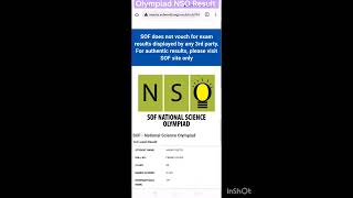 Olympiad NSO Exam Level1 Results Announced of 2022 Season  How to check NSO results Class 1 to 12 [upl. by Amerigo433]