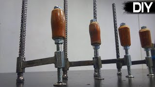 DIY  Welding Table Clamps Upgrade Welding Table [upl. by Haiasi]