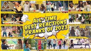 🤣 Ultimate Funny Pranks Compilation 2023  Crazy Prank TV 😆 All Time Best Reactions Prank [upl. by Phenica9]