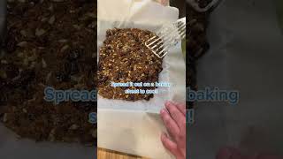 Homemade pemmican cooking pemmican ancientfoods prepping travelfood [upl. by Miriam]