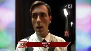 Marco Mengoni BackstageDaytime  Xfactor  HD720p [upl. by Aisaim]