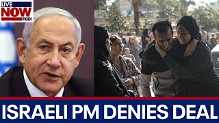 IsraelHamas pause deal Netanyahu denies Hamas hostage agreement  LiveNOW from FOX [upl. by Jill]