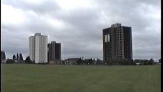 Teesside Tower Blocks Demolished Glentworth House amp Fullbeck House Nedtherfields 16082009 [upl. by Eckhardt]