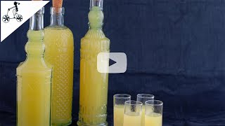 Homemade Italian Limoncello Recipe [upl. by Aikaj]