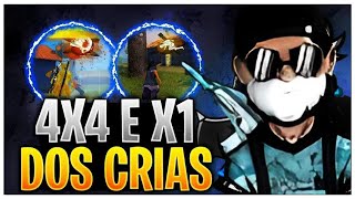 ðŸŸ£ LIVE ON ðŸŸ£XTREINOðŸŸ£ 4X4 E X1 DOS CRIASFREEFIREðŸŸ£ AO VIVOðŸŸ£ FAIT DASENSE [upl. by Ilahsiav]