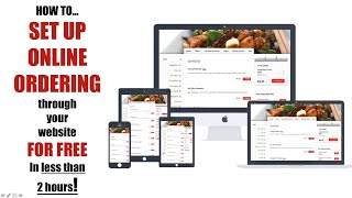 How to build a FREE online ordering app for your restaurant [upl. by Kcirdef]