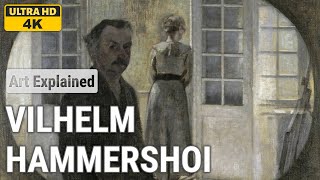 Vilhelm Hammershoi A collection of 10 oil paintings with title and year 19101912 4K [upl. by Melony]