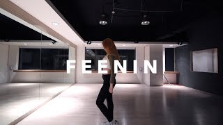 Feenin  Lyrica Anderson  MinJi Choreography  Beginner Class [upl. by Enowtna418]