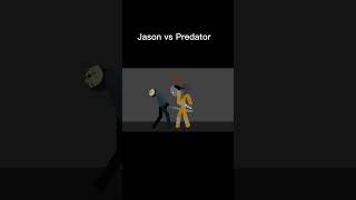 Jason vorhees vs Predator shorts [upl. by Siloum178]