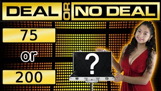 Deal or No Deal arcade JACKPOT WIN  Arcade Ticket Game [upl. by Sunny]