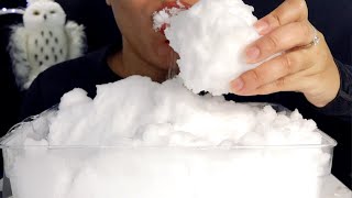 ASMR DRY SQUEAKY POWEDERY ICE CHUNKSJUST BITES1519 [upl. by Rogerio]