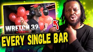 UK TOP 5 LYRICIST  Wretch 32  Fire In The Booth Part 5 Reaction [upl. by Llenal]