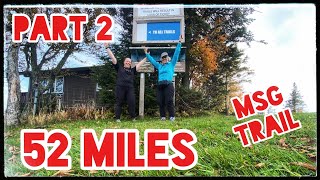 Monadnock Sunapee Greenway Trail Thru Hike Part 2  Backpacking Vlog in NH [upl. by Nylirej631]